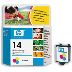 HP Hewlett Packard [HP] No.14 Inkjet Cartridge 23ml